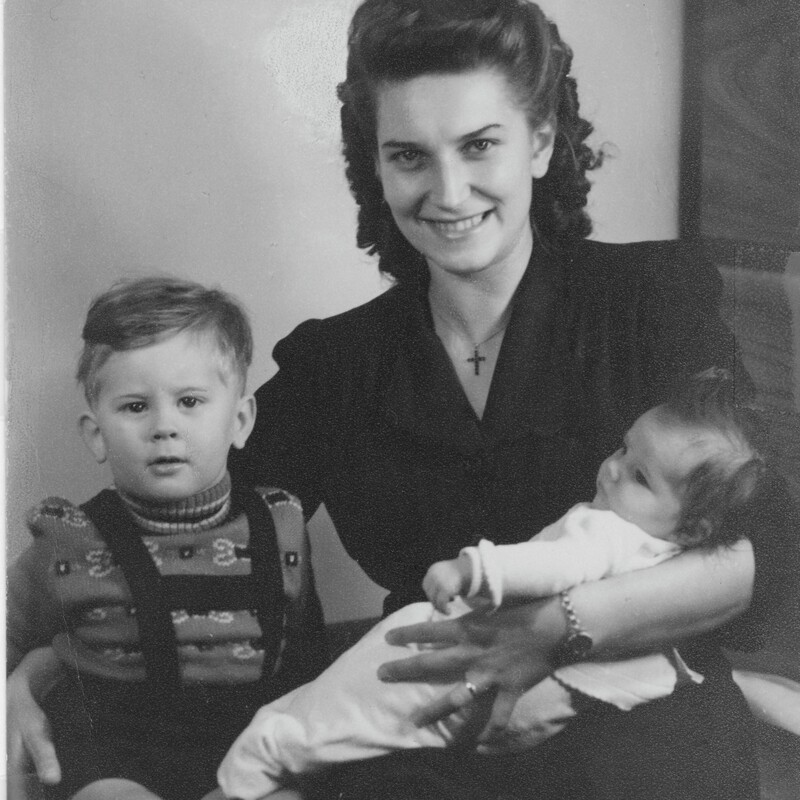 Edeltraud (Kaiser) Klein with Helmut & Gisela