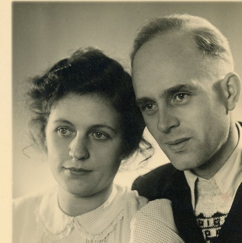 Helmut Klein & Charlotte (Nebel) Klein 1947